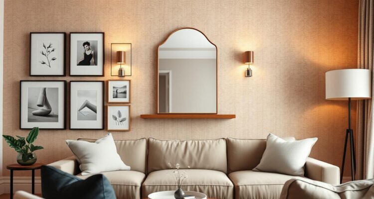 Co na ścianie w salonie