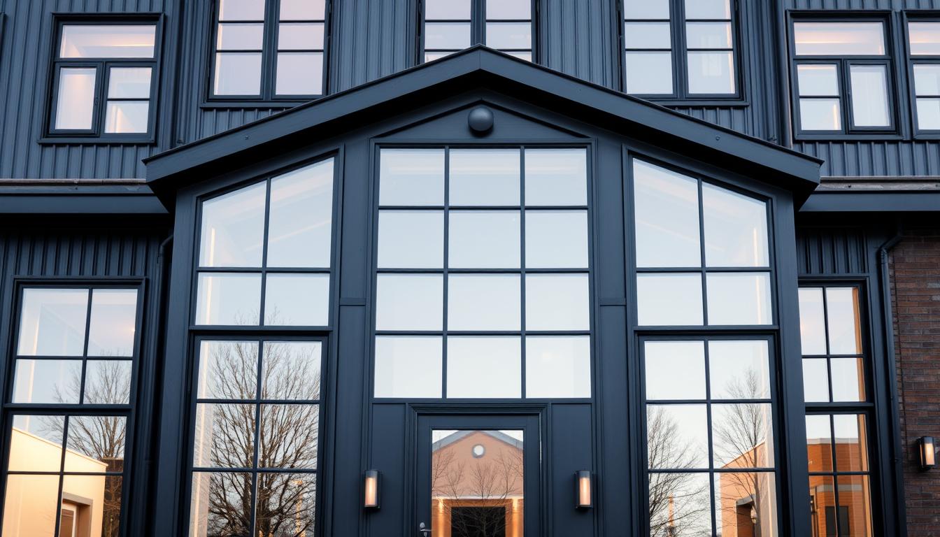 Dach i okna antracyt jaka elewacja