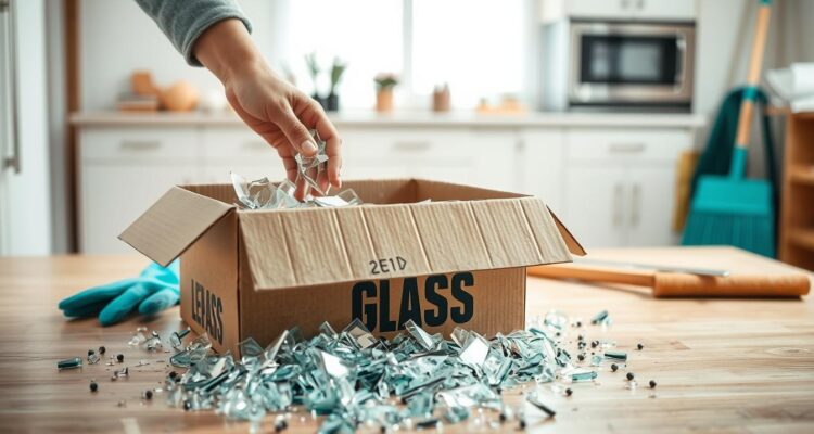 Gdzie wyrzucić potłuczone szkło