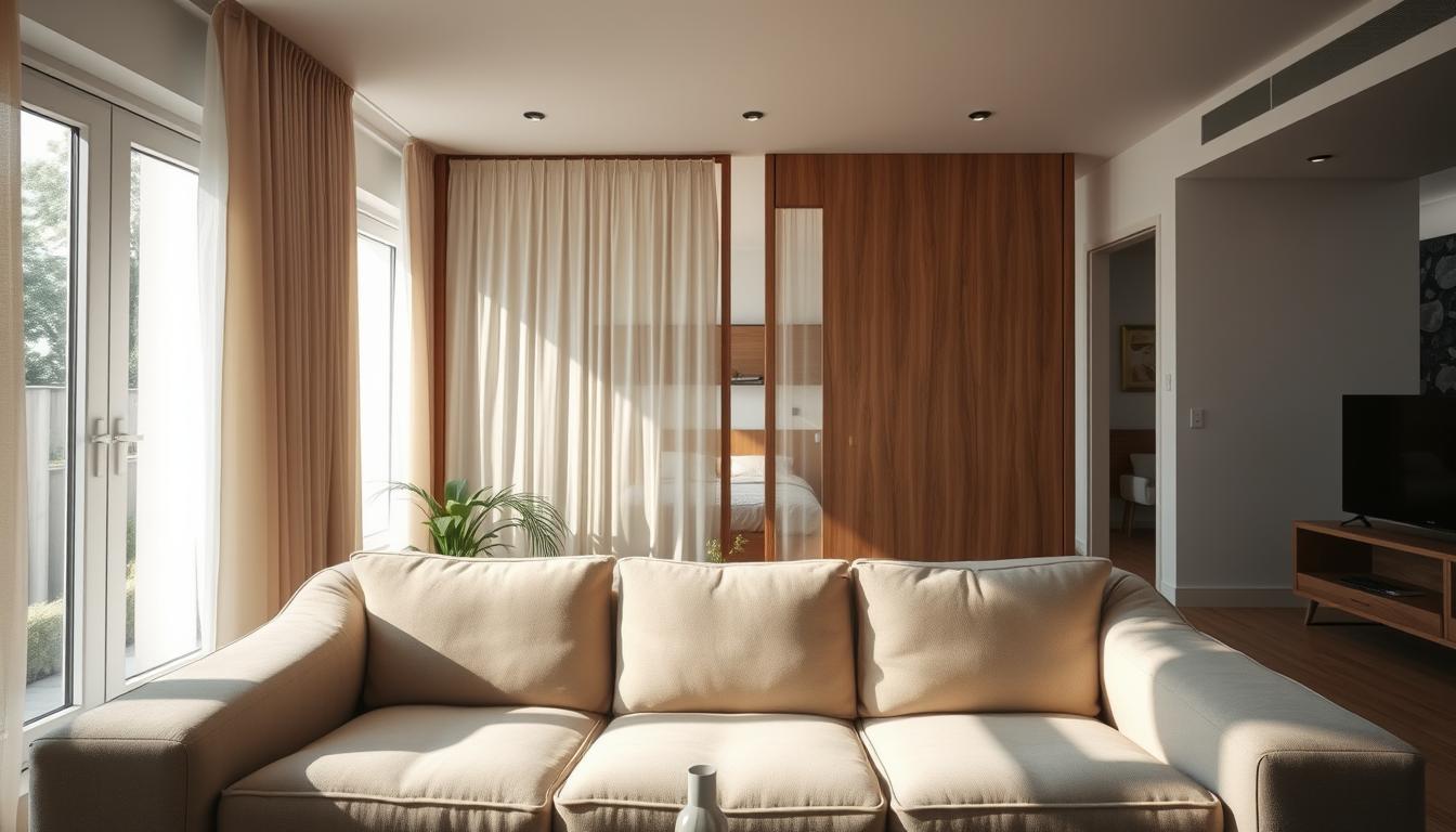 Jak oddzielić sypialnię od salonu