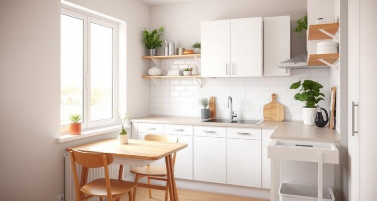 Jak urządzić malutką kuchnię w bloku