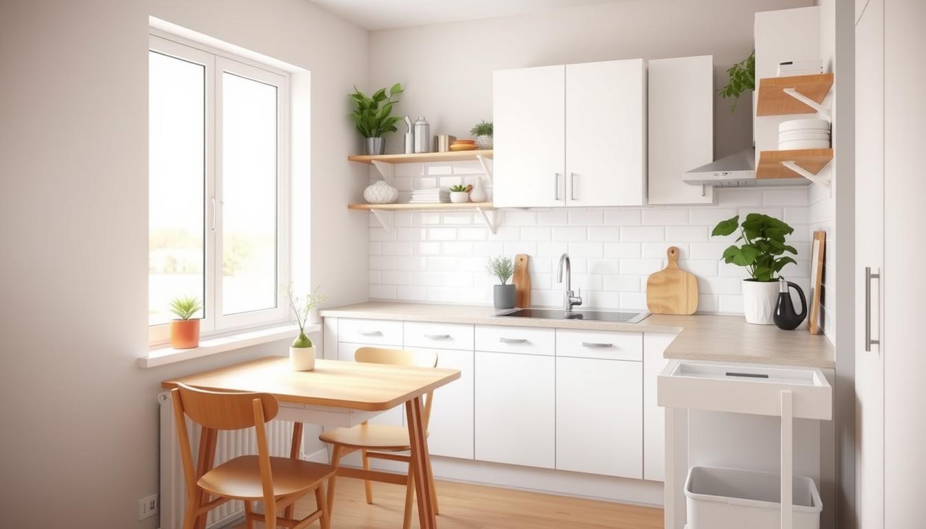 Jak urządzić malutką kuchnię w bloku