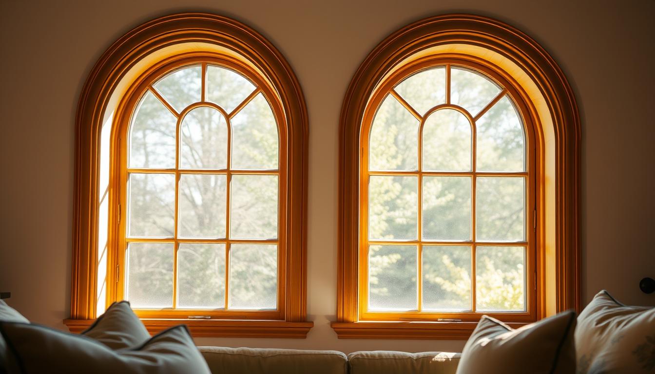 Jak zasłonić okna łukowe