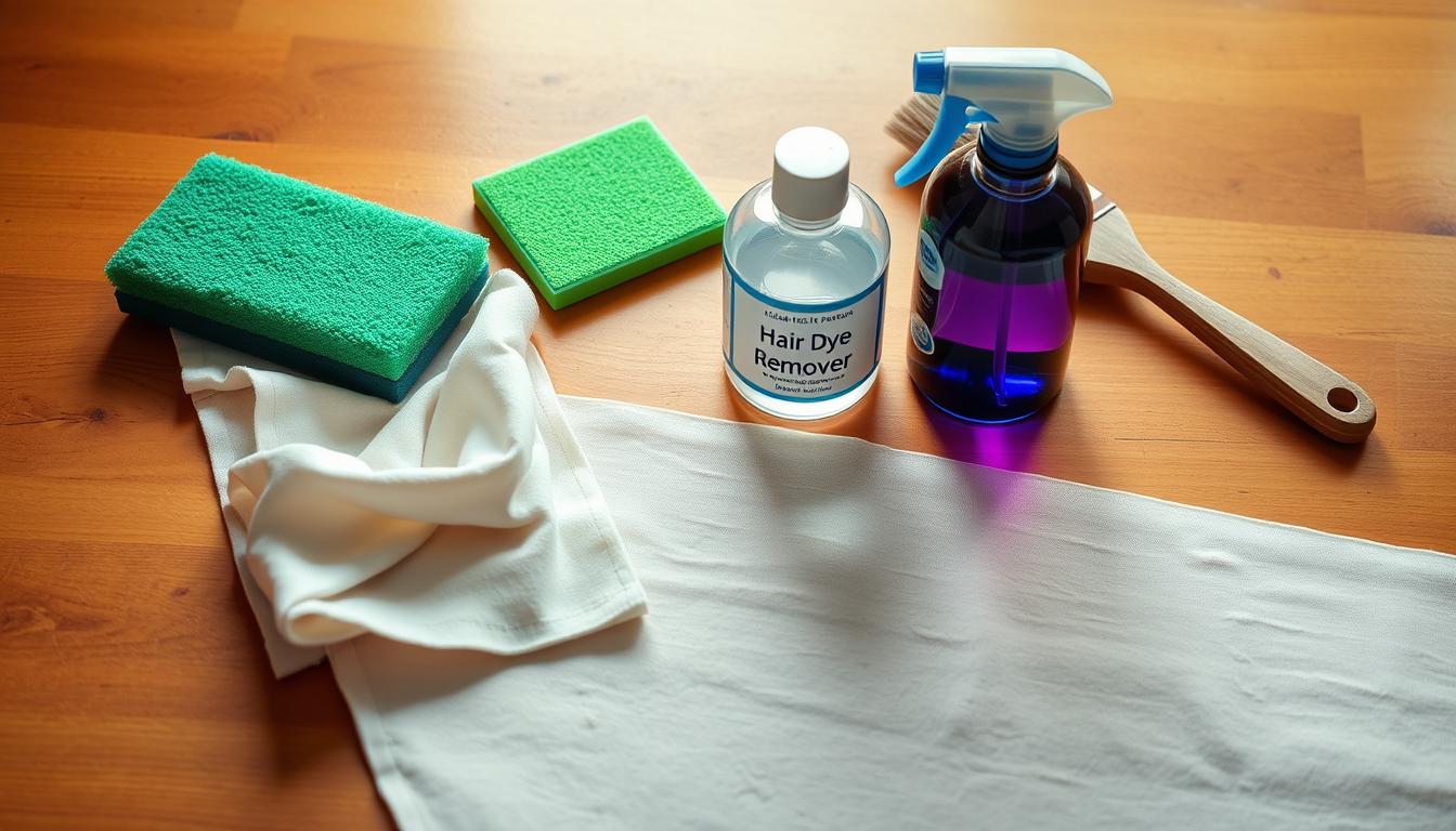 Jak zmyć farbę do włosów z mebli