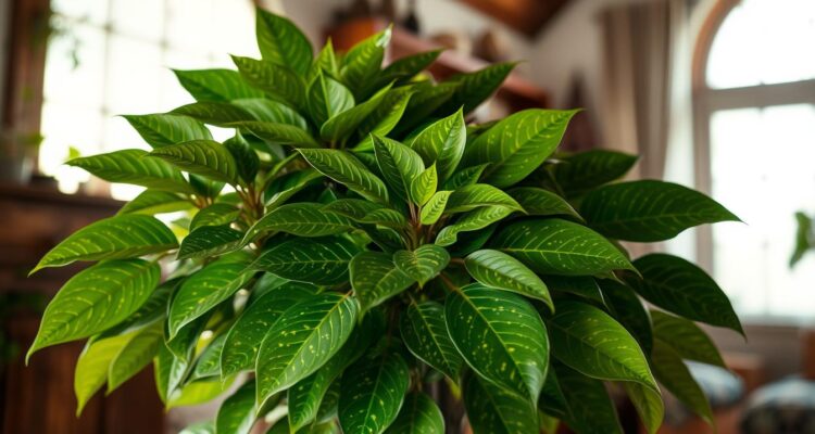 aucuba japonica w domu