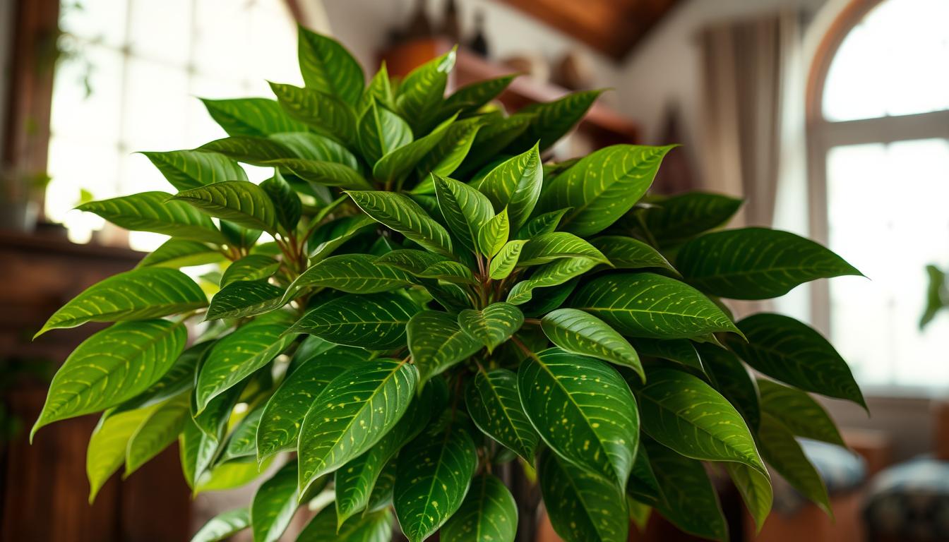 aucuba japonica w domu