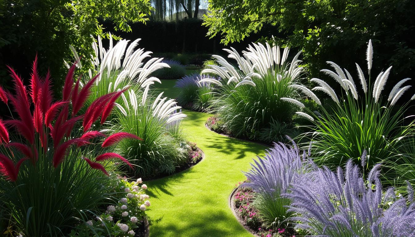 Aranżacje ogrodu z trawami ozdobnymi