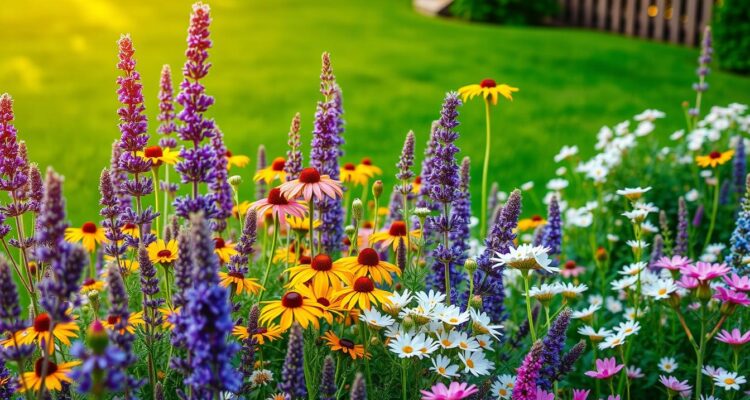 Byliny kwitnące całe lato