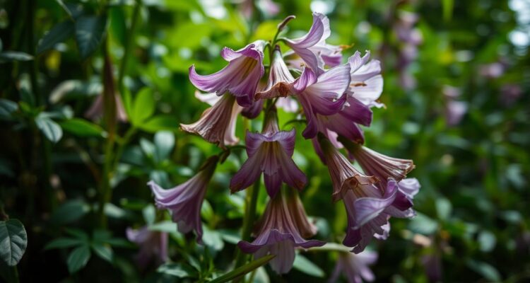 Campanula po przekwitnięciu