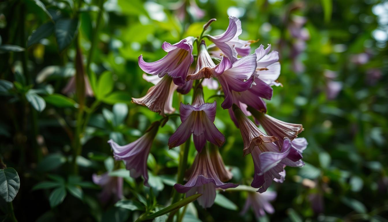 Campanula po przekwitnięciu