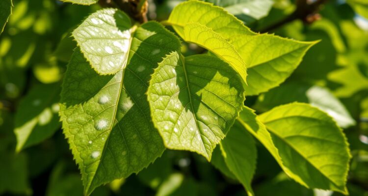 Drobna plamistość liści drzew pestkowych