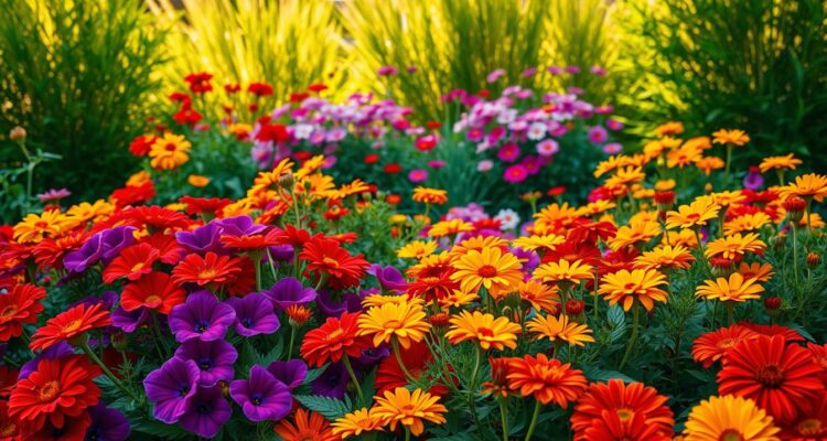 Kwiaty rabatowe jednoroczne
