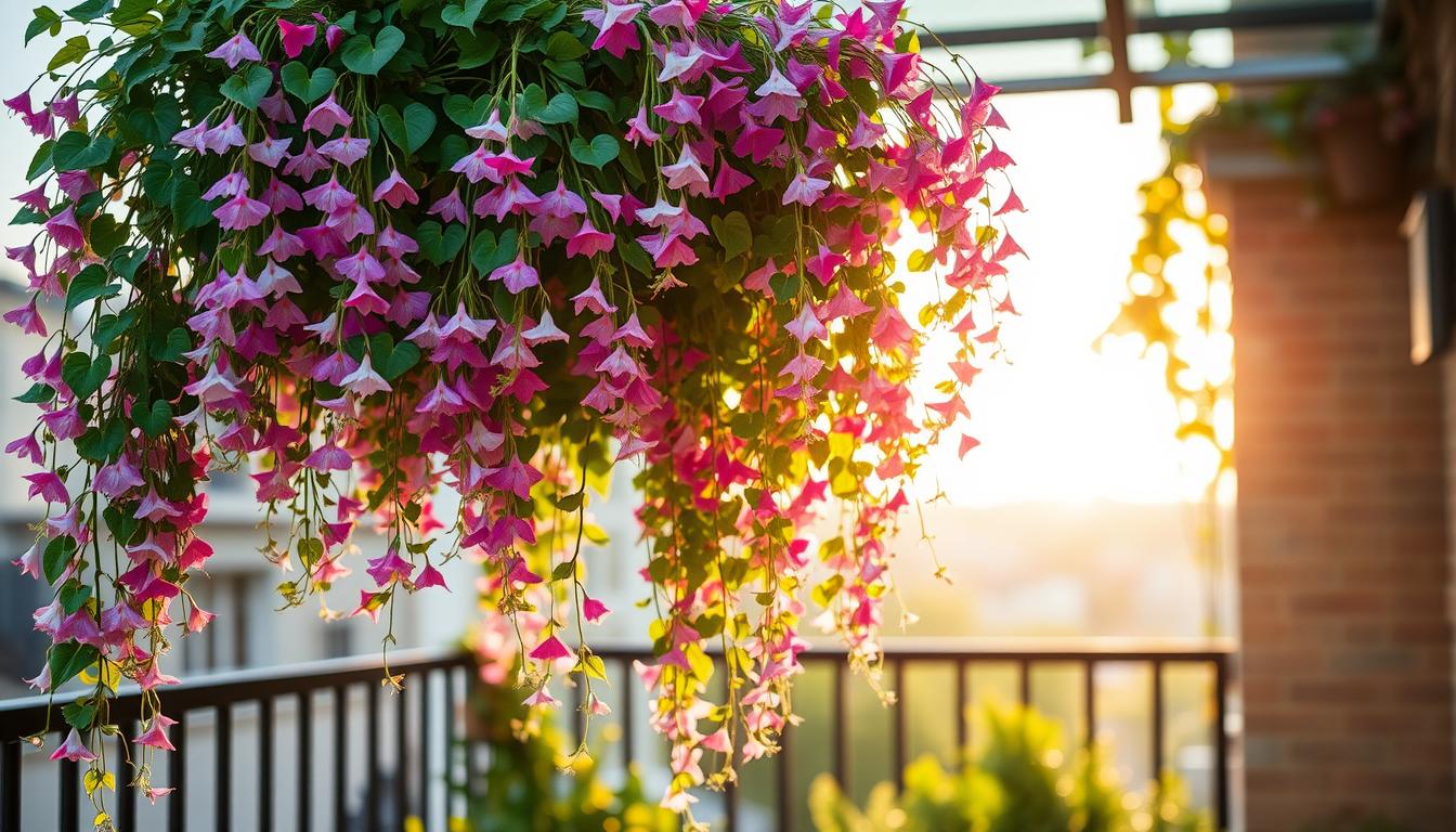 Kwiaty zwisające cieniolubne na balkon