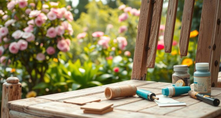 Naprawa krzeseł ogrodowych