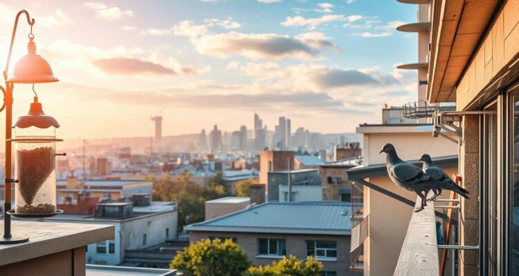 Odstraszanie gołębi