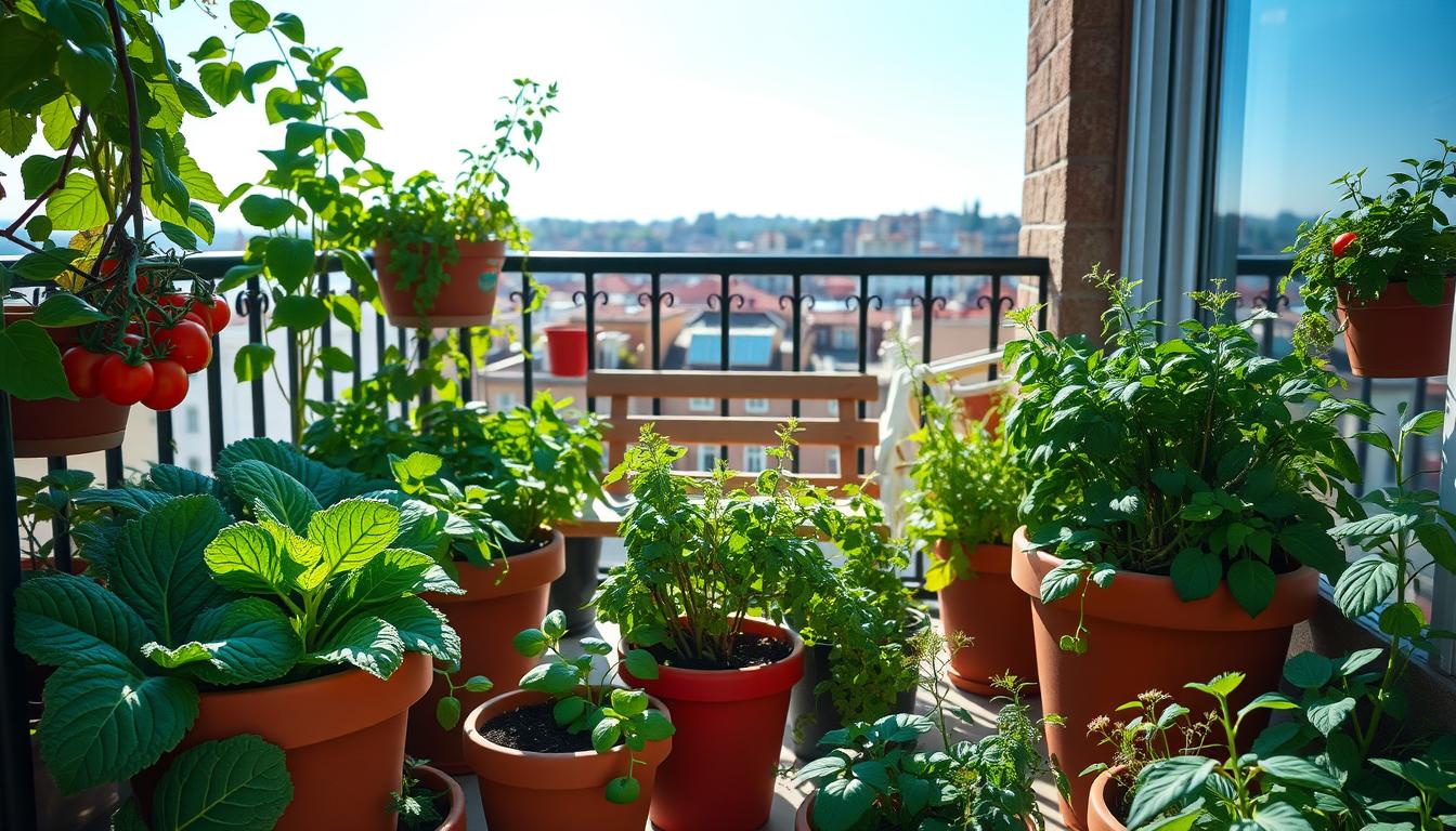 Ogródek na balkonie