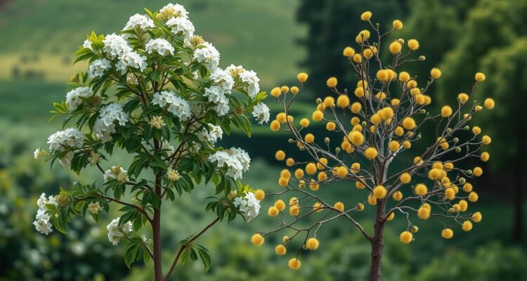 Robinia akacjowa a akacja