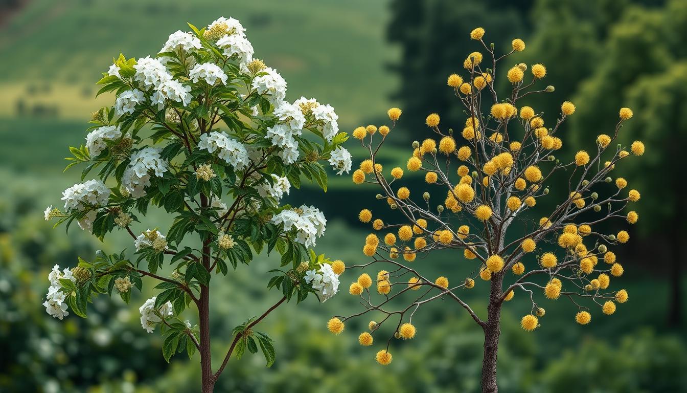 Robinia akacjowa a akacja