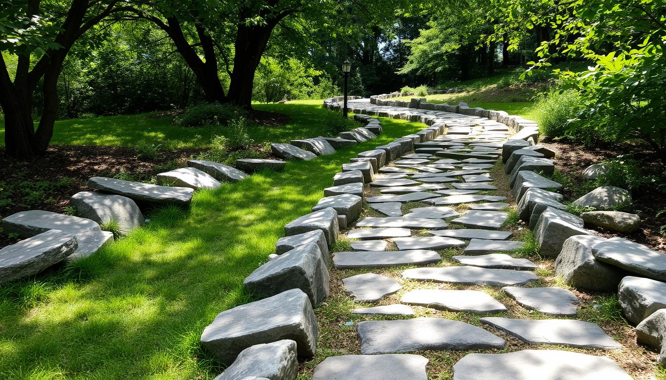 Ścieżki z kamieni