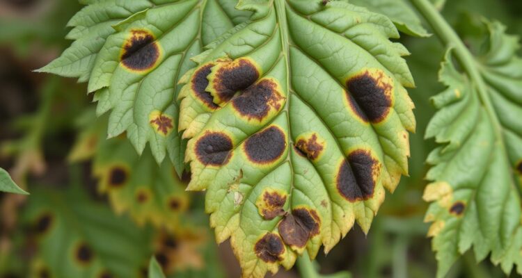 Sucha zgnilizna pomidora