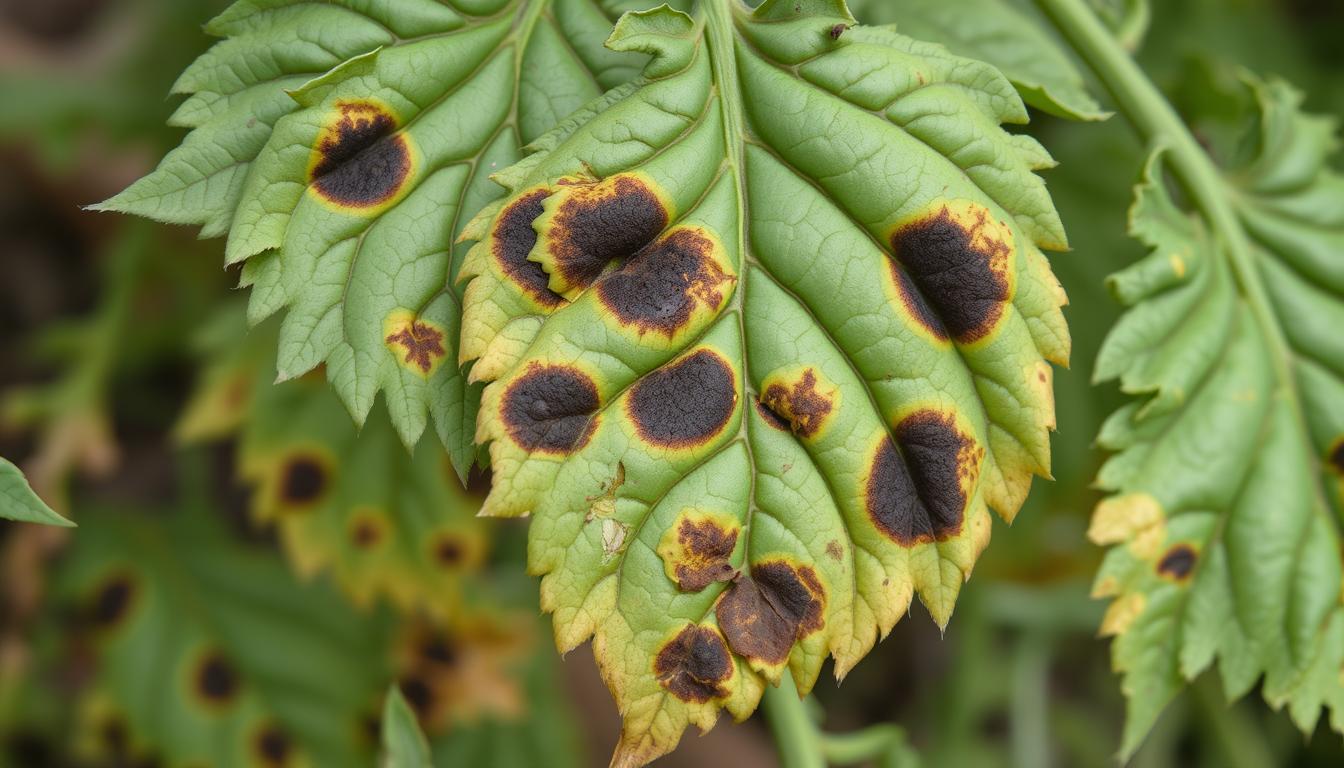 Sucha zgnilizna pomidora