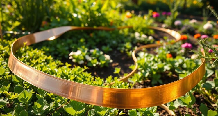 Taśma miedziana na ślimaki