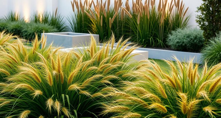 Trawy ozdobne aranżacje