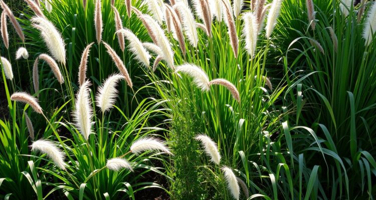 Trawy w ogrodzie aranżacje