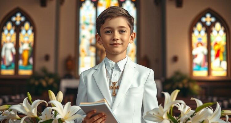 Życzenia na komunię świętą dla chłopca